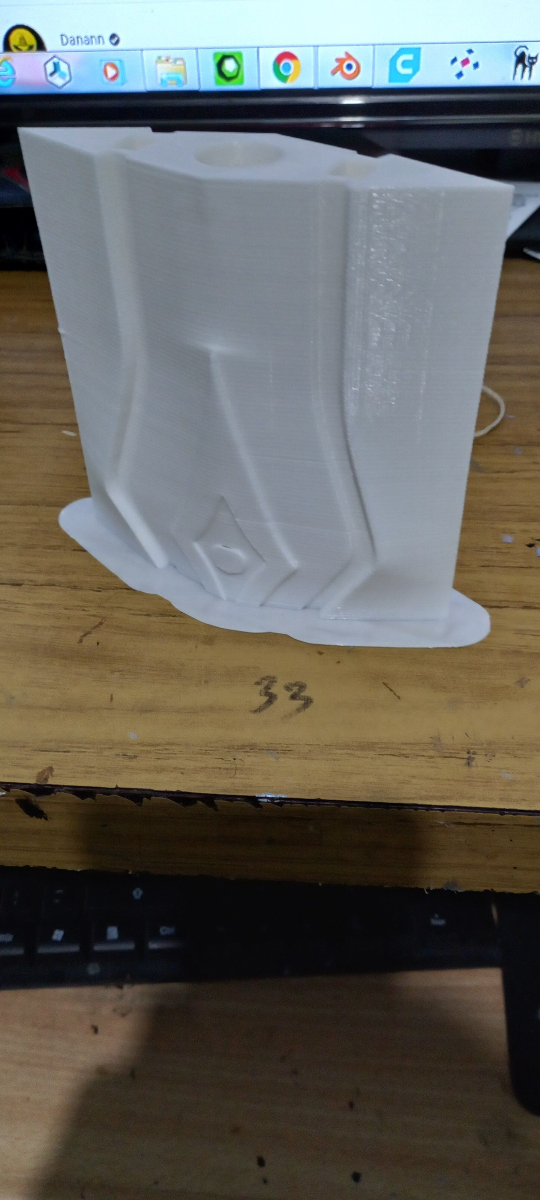 Genshin Impact  Song of Broken Pines Eula Sword 3D print model_22