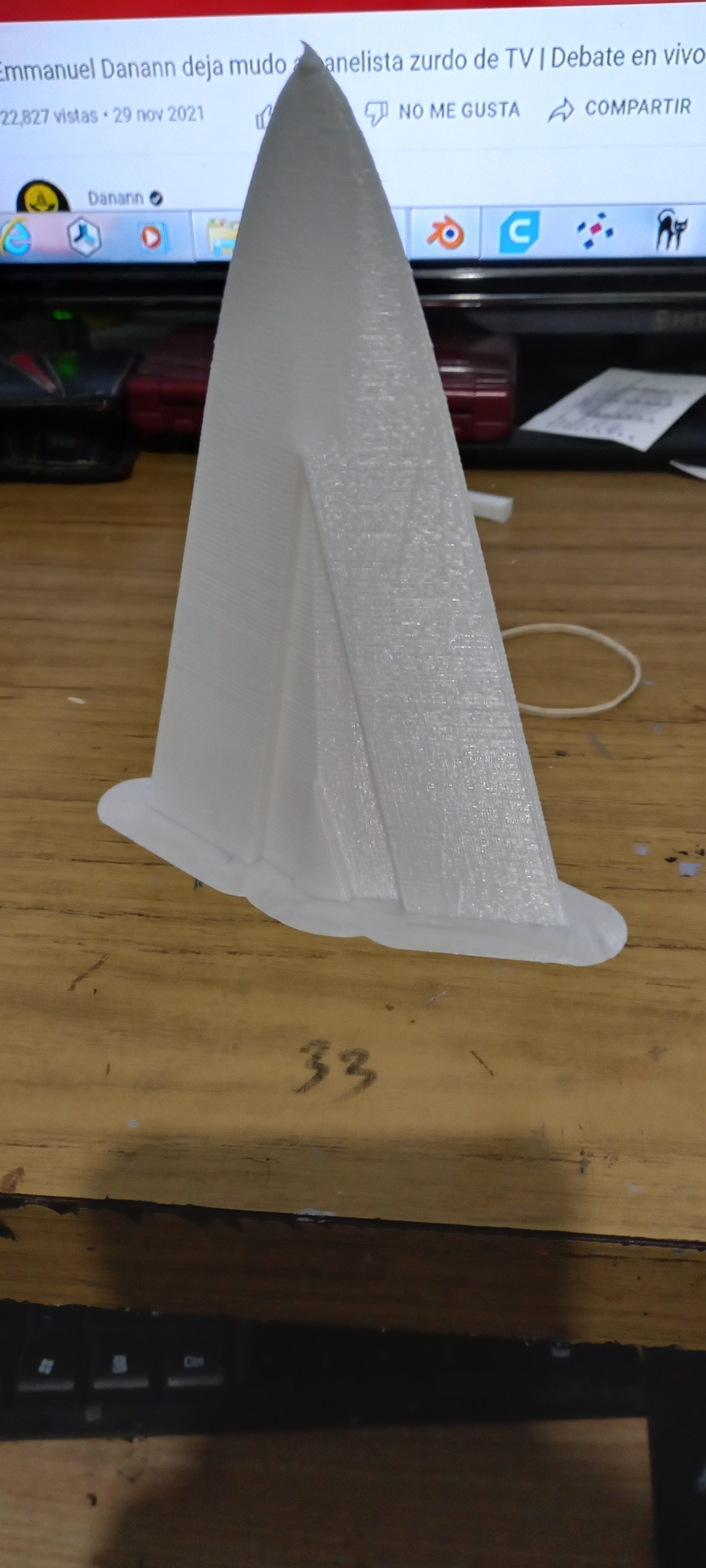 Genshin Impact  Song of Broken Pines Eula Sword 3D print model_18