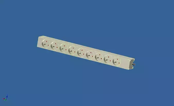 19 inch Rack Mount Power Panel II