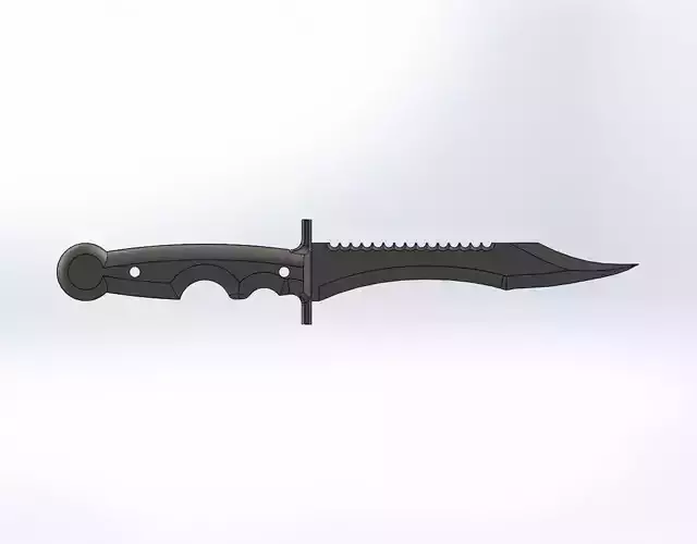 300mm Rambo Knife