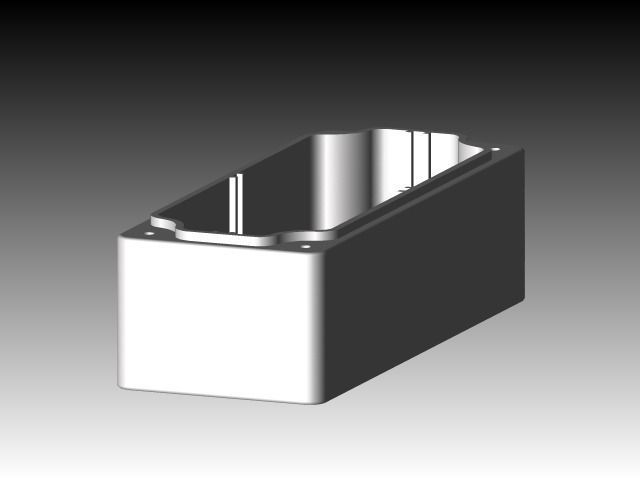 G102 aluminum alloy package Gainta Free 3D model_1