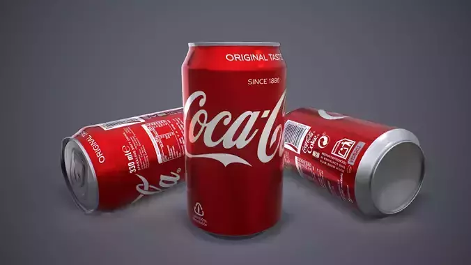 Coca Cola Coke Soft Drink Can 330 ml