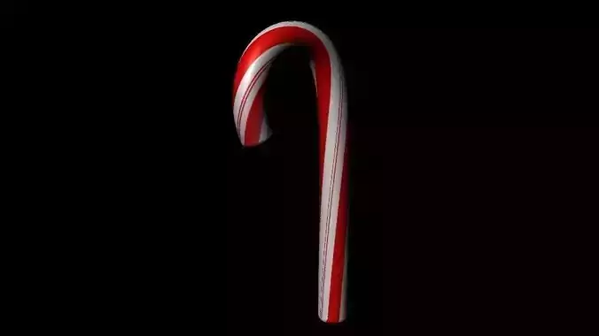 simple christmas Candy cane