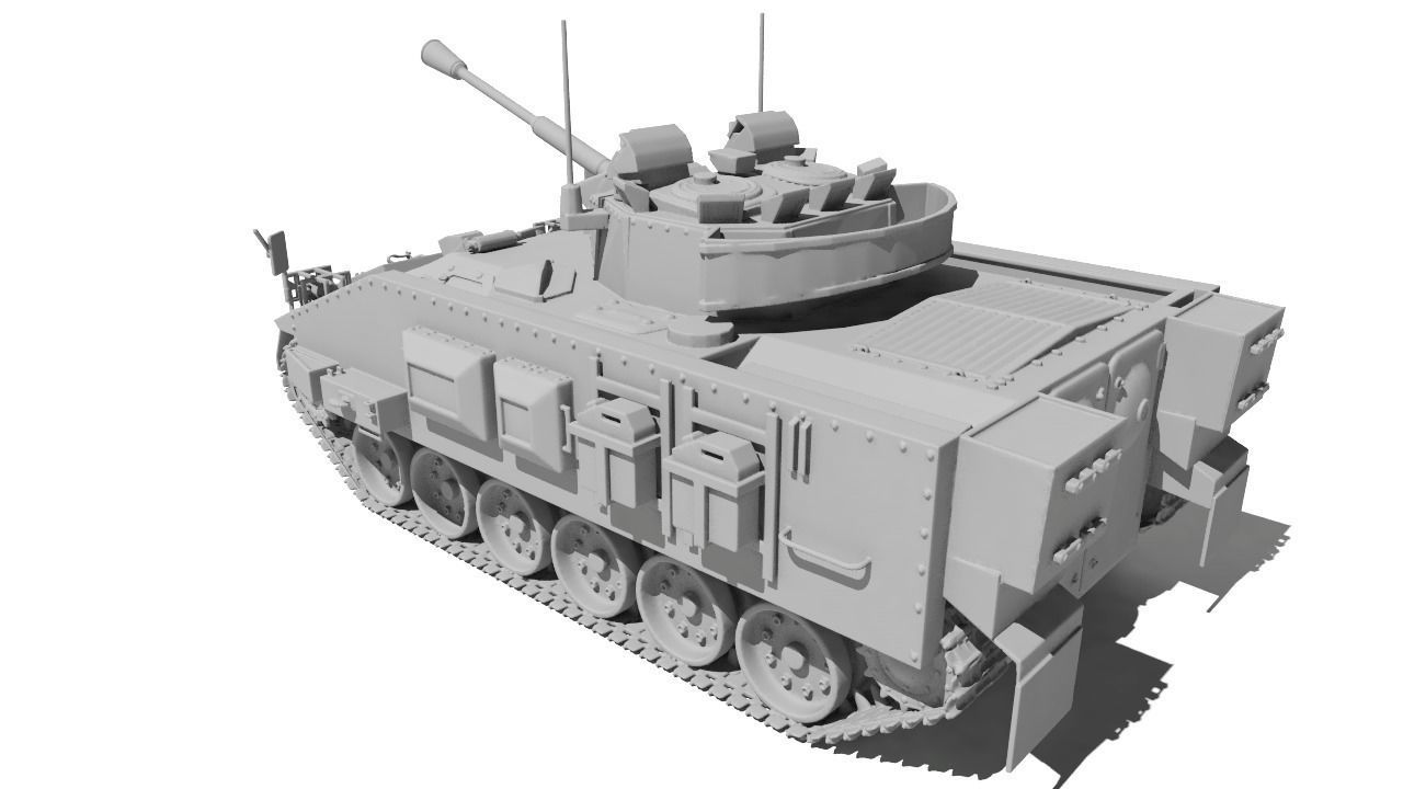 Tank for 3D print 3D print model_1