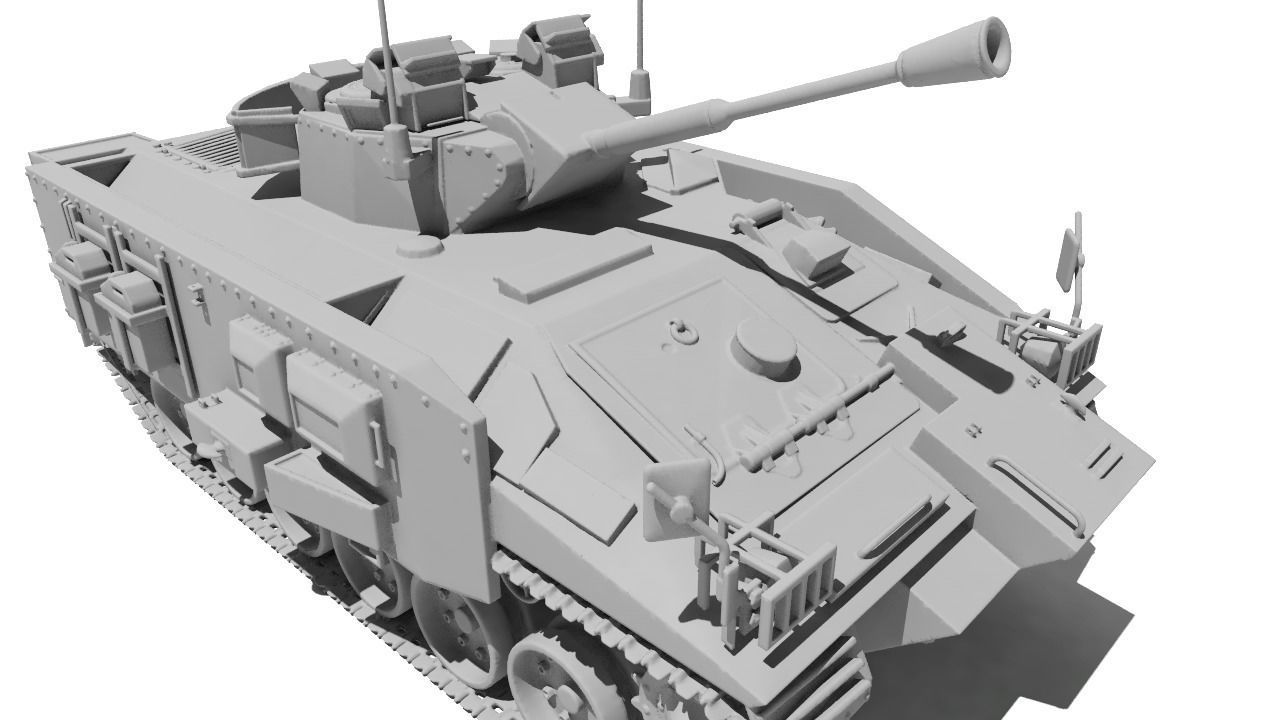 Tank for 3D print 3D print model_6