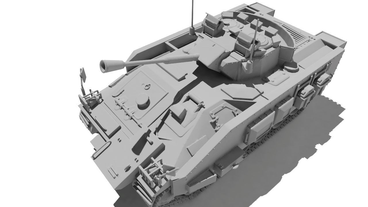 Tank for 3D print 3D print model_7