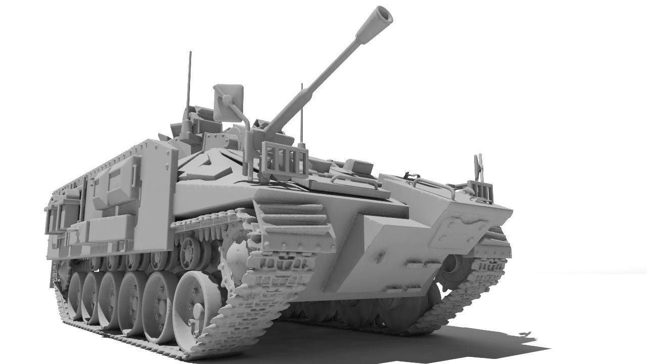 Tank for 3D print 3D print model_5
