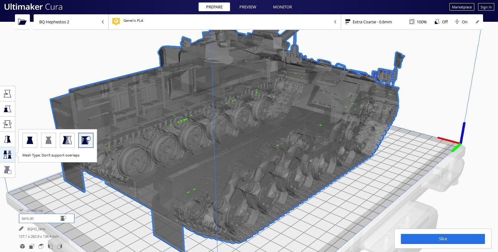 Tank for 3D print 3D print model_10