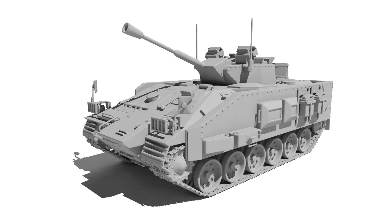Tank for 3D print 3D print model_0