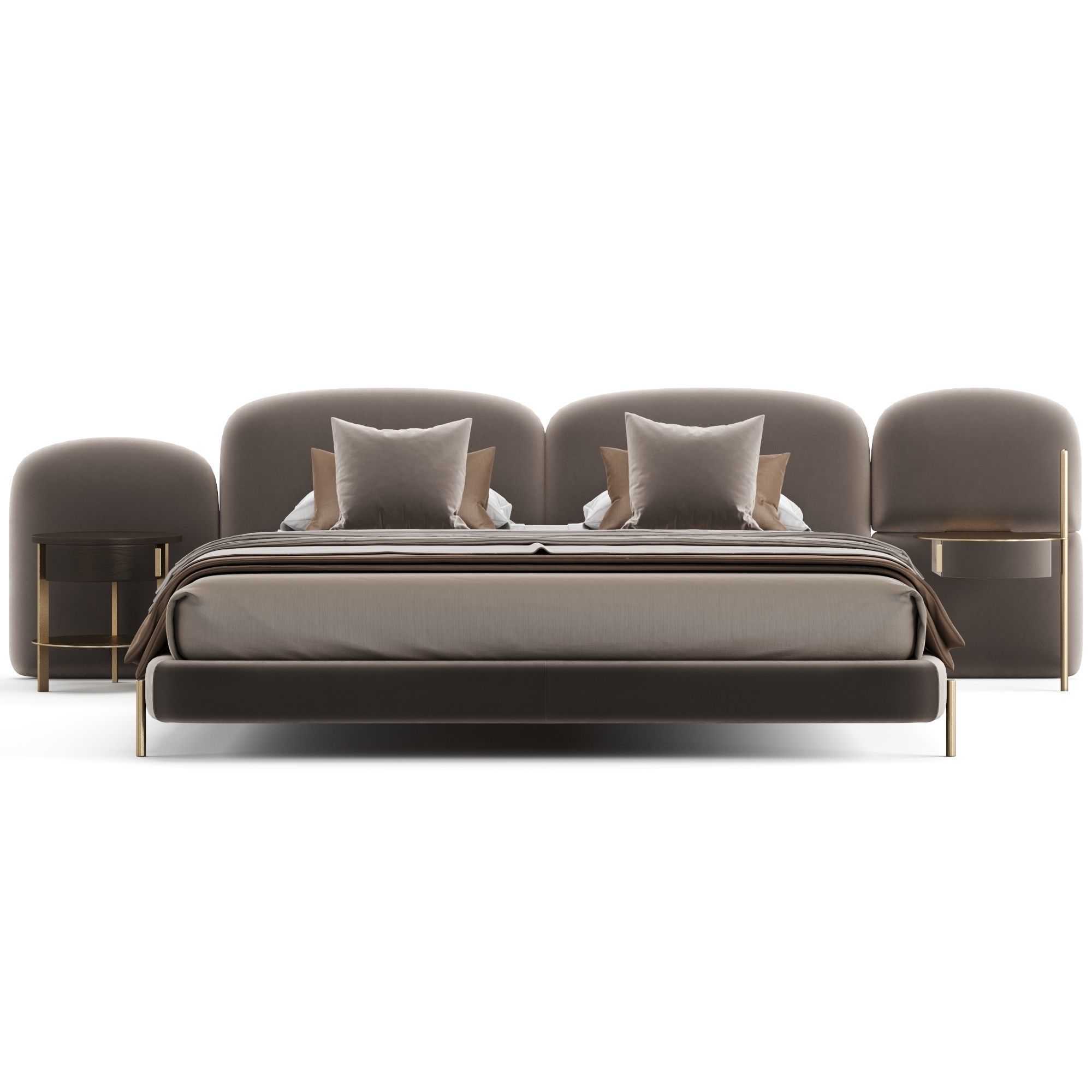 Baxter Stone Bed 3D model_12