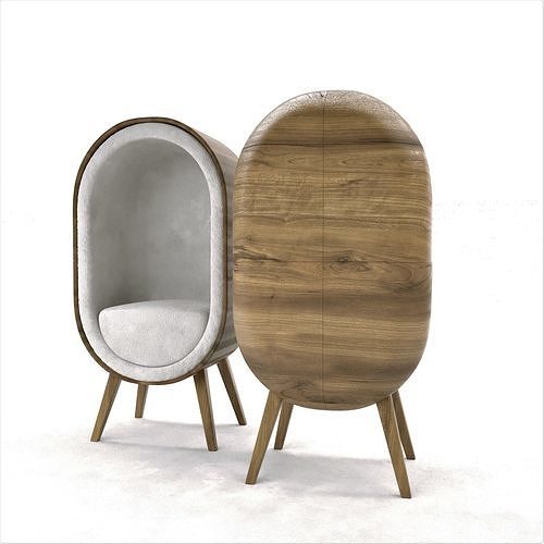 Modern chair model 3D model