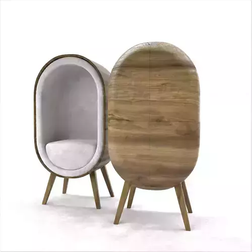 Modern chair model 3D model
