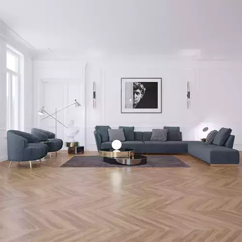 Realistic Neoclassic Luxury Interior Design 3D Scene 3D model