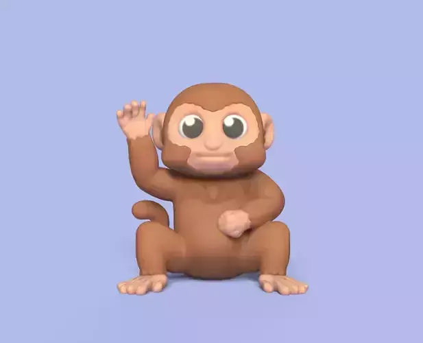 Waving Monkey
