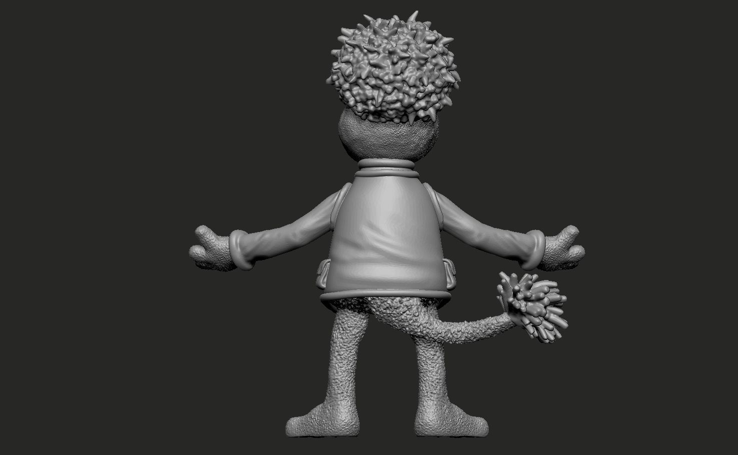 Fraggle Rock Gobo colored  3D print model_11