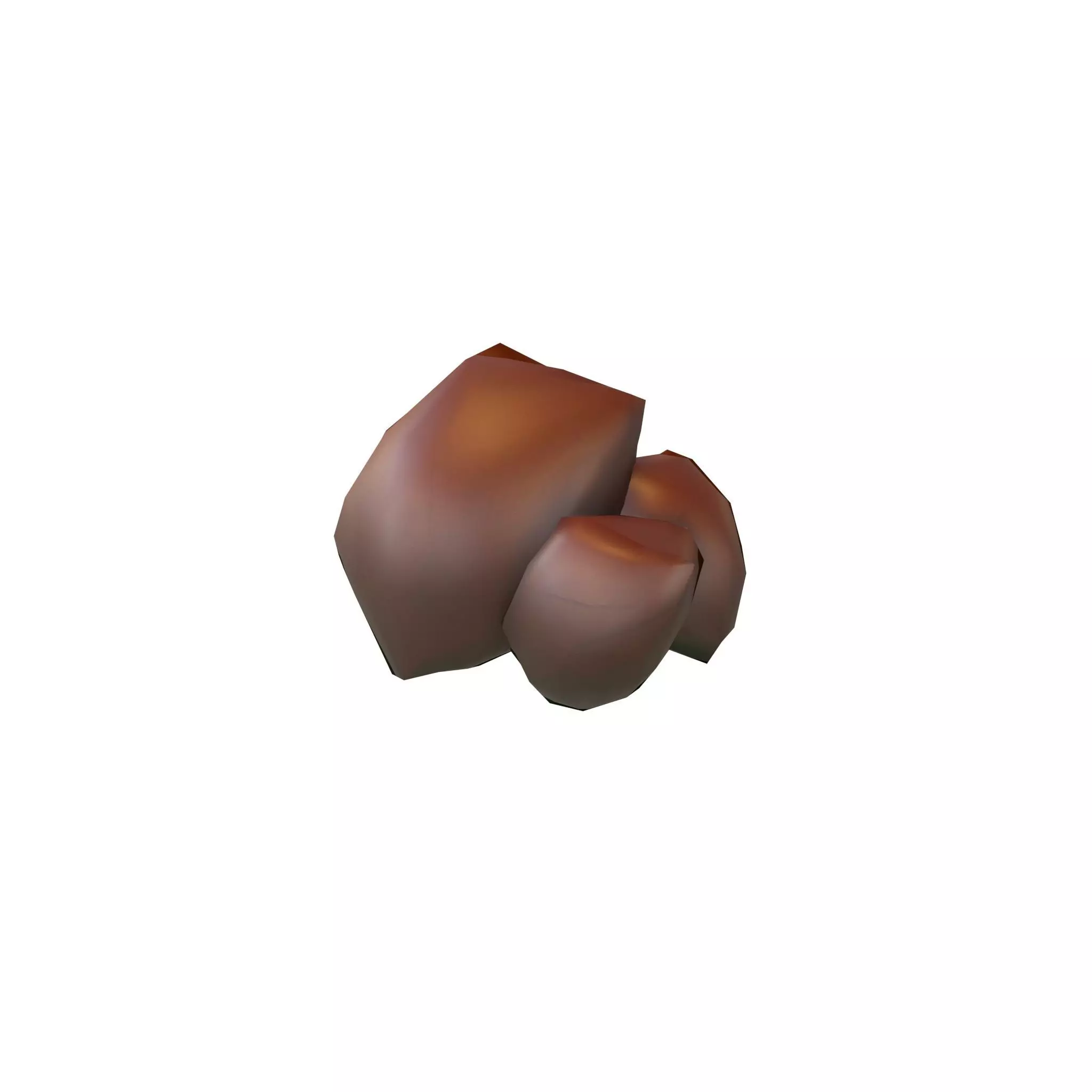 Cartoon Rock v1 008 Low-poly 3D model_0