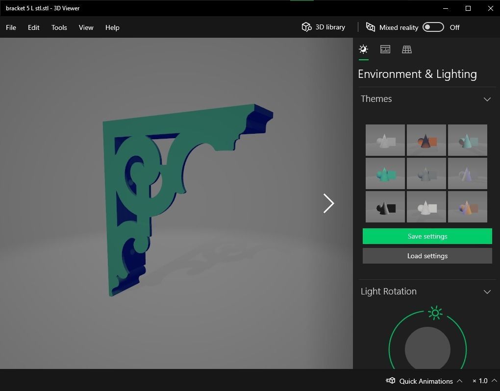 Shelf Bracket 5 3D print model_11