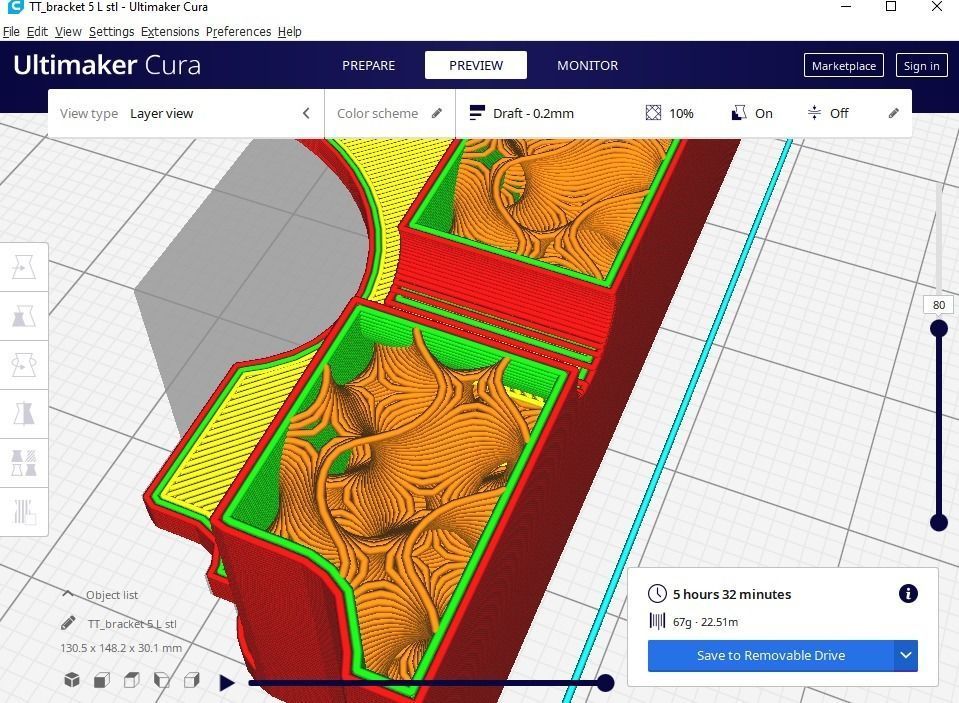 Shelf Bracket 5 3D print model_10