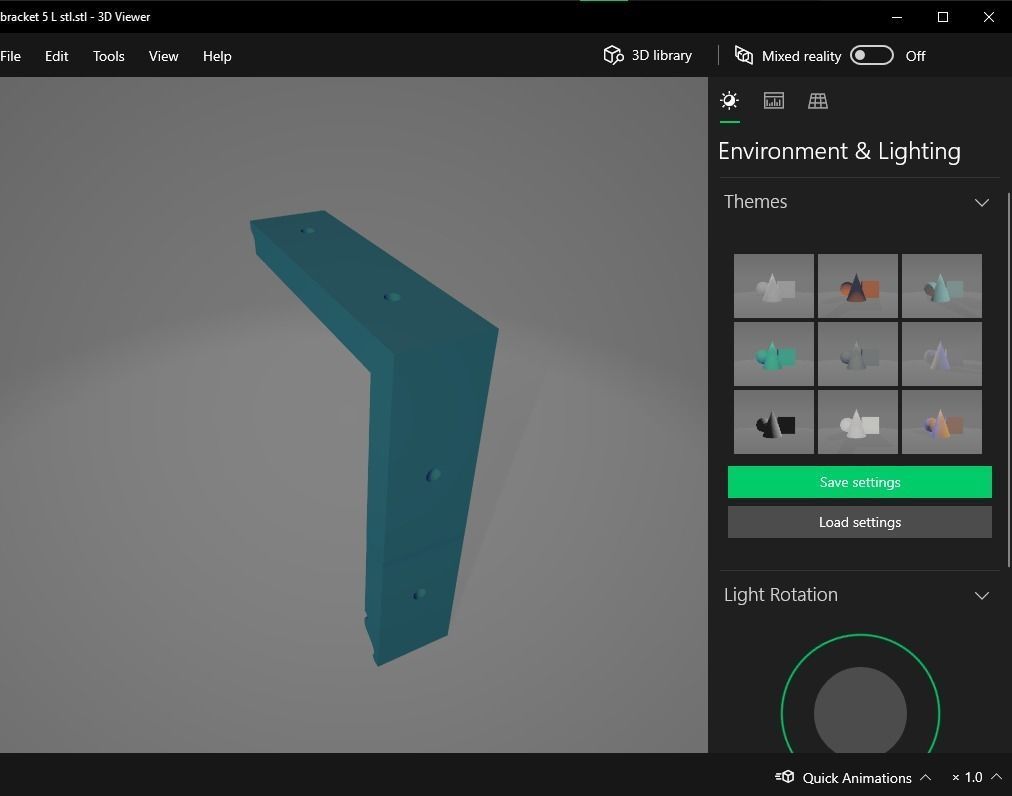 Shelf Bracket 5 3D print model_12