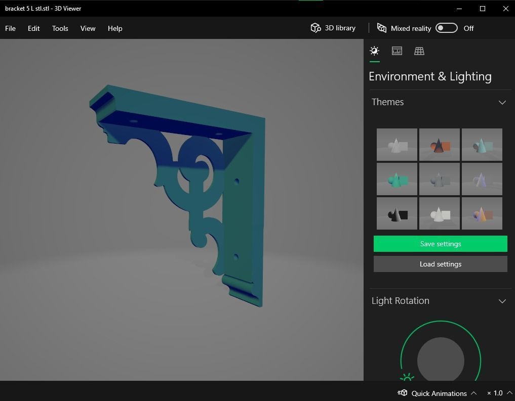 Shelf Bracket 5 3D print model_14