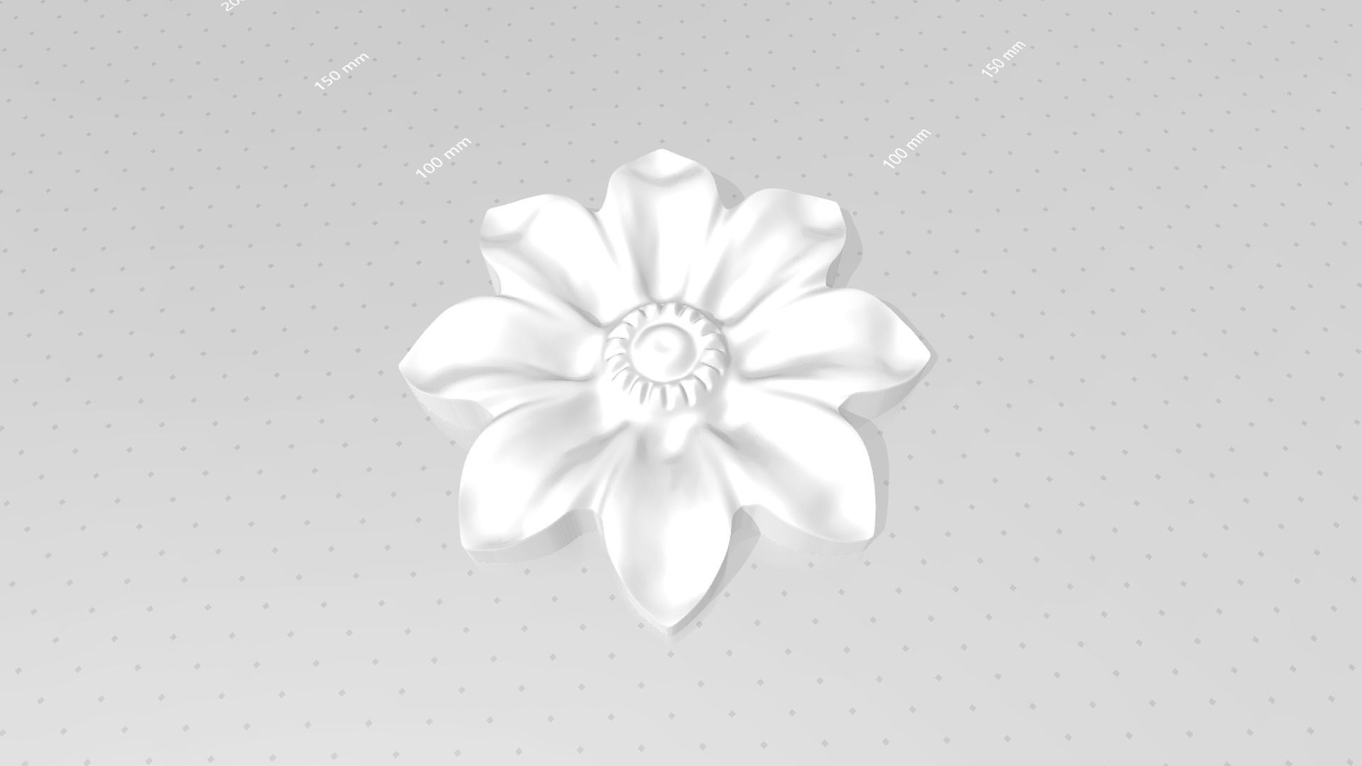 Daisy Flower - Molding Arrangement EVA Foam Craft Free 3D print model_11