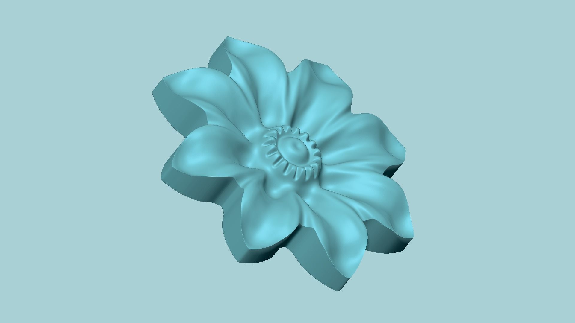 Daisy Flower - Molding Arrangement EVA Foam Craft Free 3D print model_8