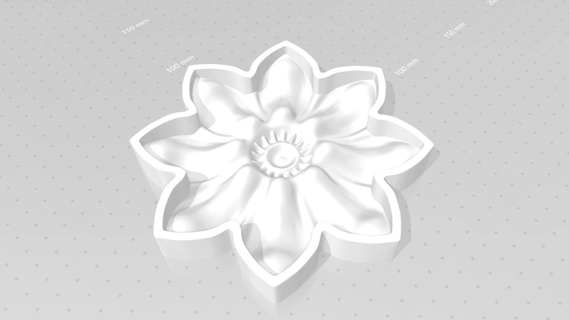 Daisy Flower - Molding Arrangement EVA Foam Craft Free 3D print model_14