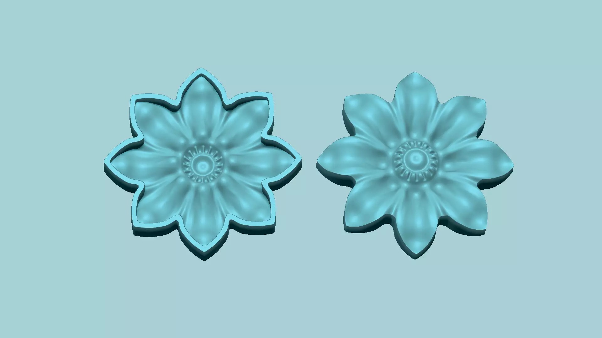 Daisy Flower - Molding Arrangement EVA Foam Craft Free 3D print model_0