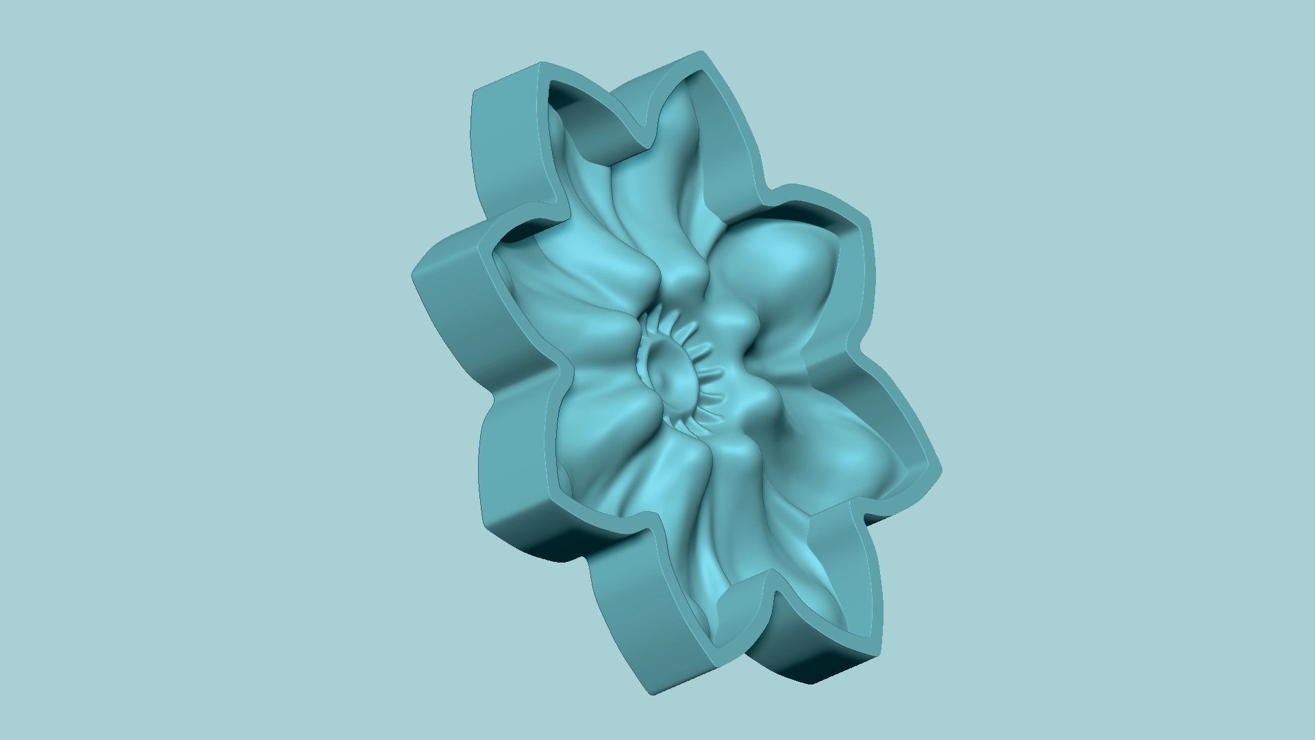 Daisy Flower - Molding Arrangement EVA Foam Craft Free 3D print model_9