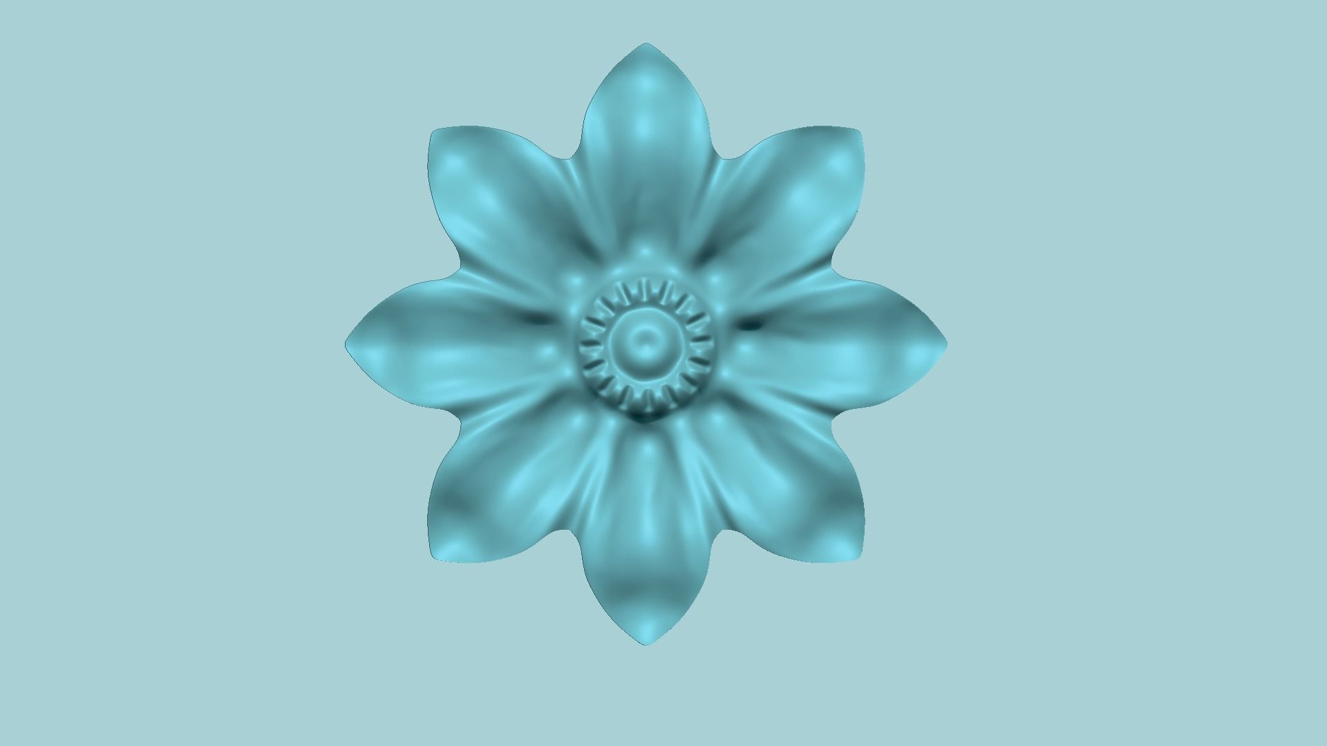 Daisy Flower - Molding Arrangement EVA Foam Craft Free 3D print model_6