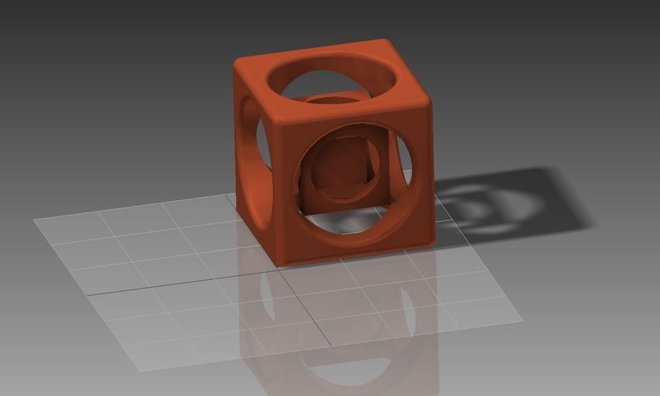 cubes within a cube Free 3D model_0