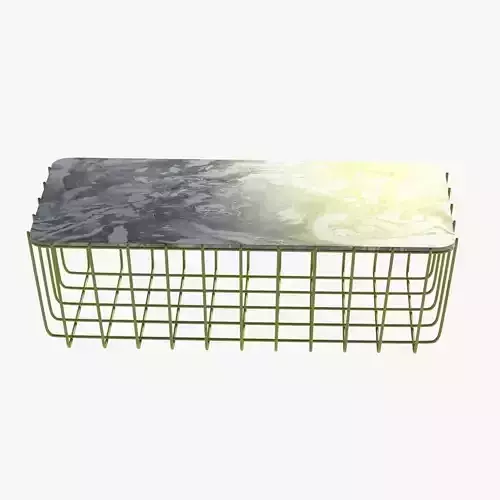 Blu Dot Scamp Large Table - Marble Top