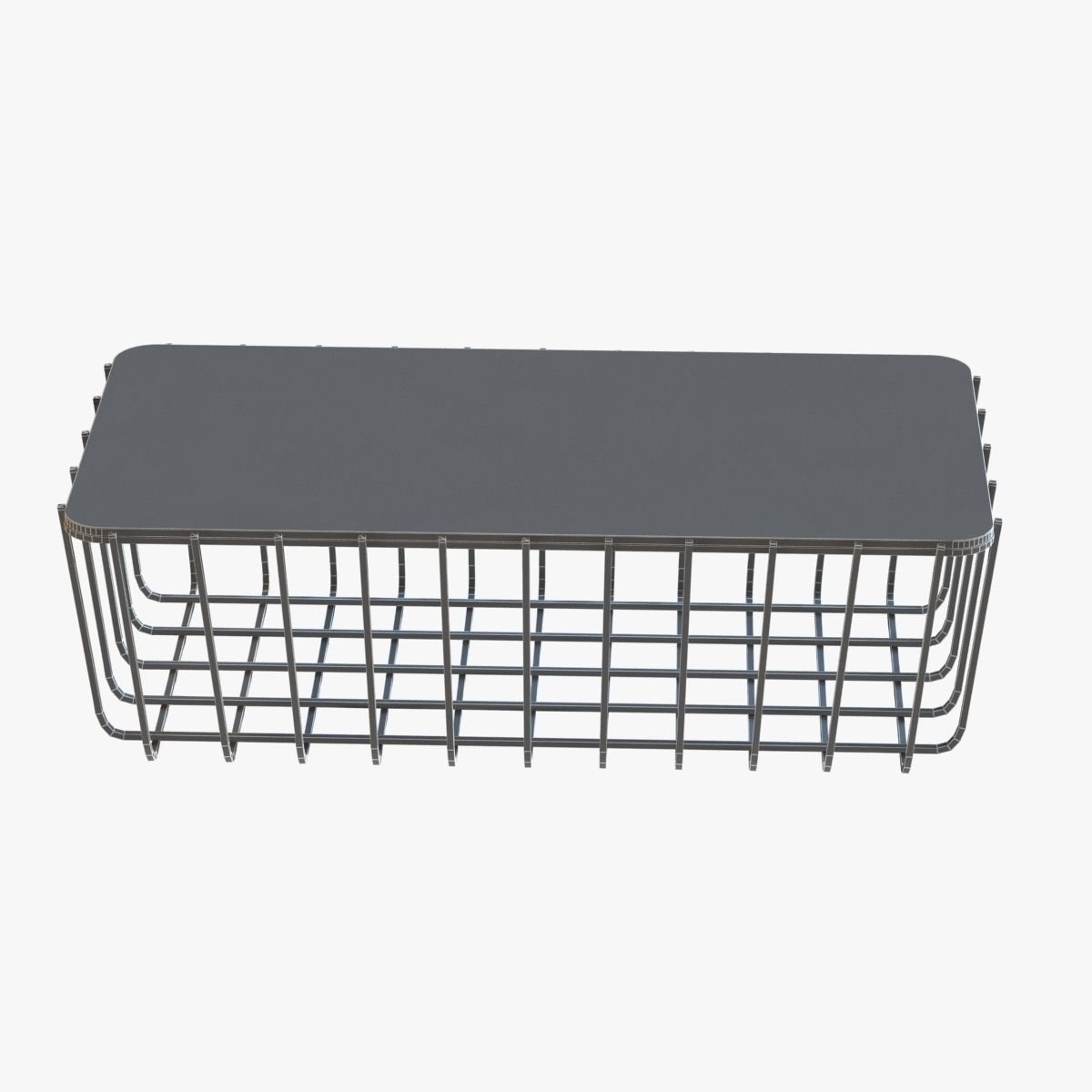 Blu Dot Scamp Large Table - Marble Top 3D model_7