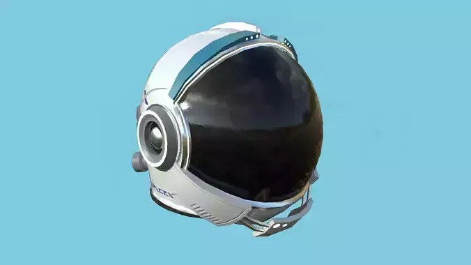 Astronaut Helmet 01 - SpaceX - Character Design Fashion