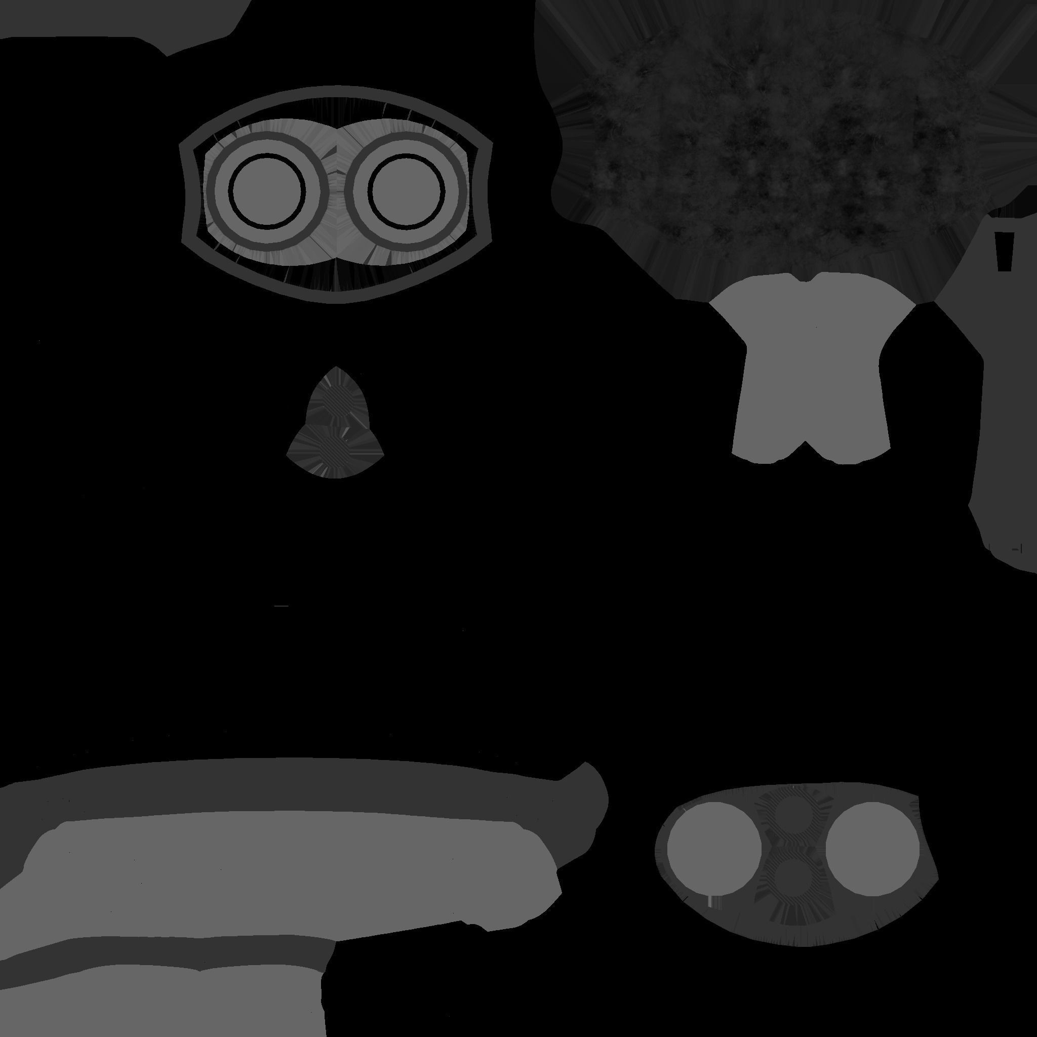 Astronaut Helmet 01 - SpaceX - Character Design Fashion Low-poly 3D model_23