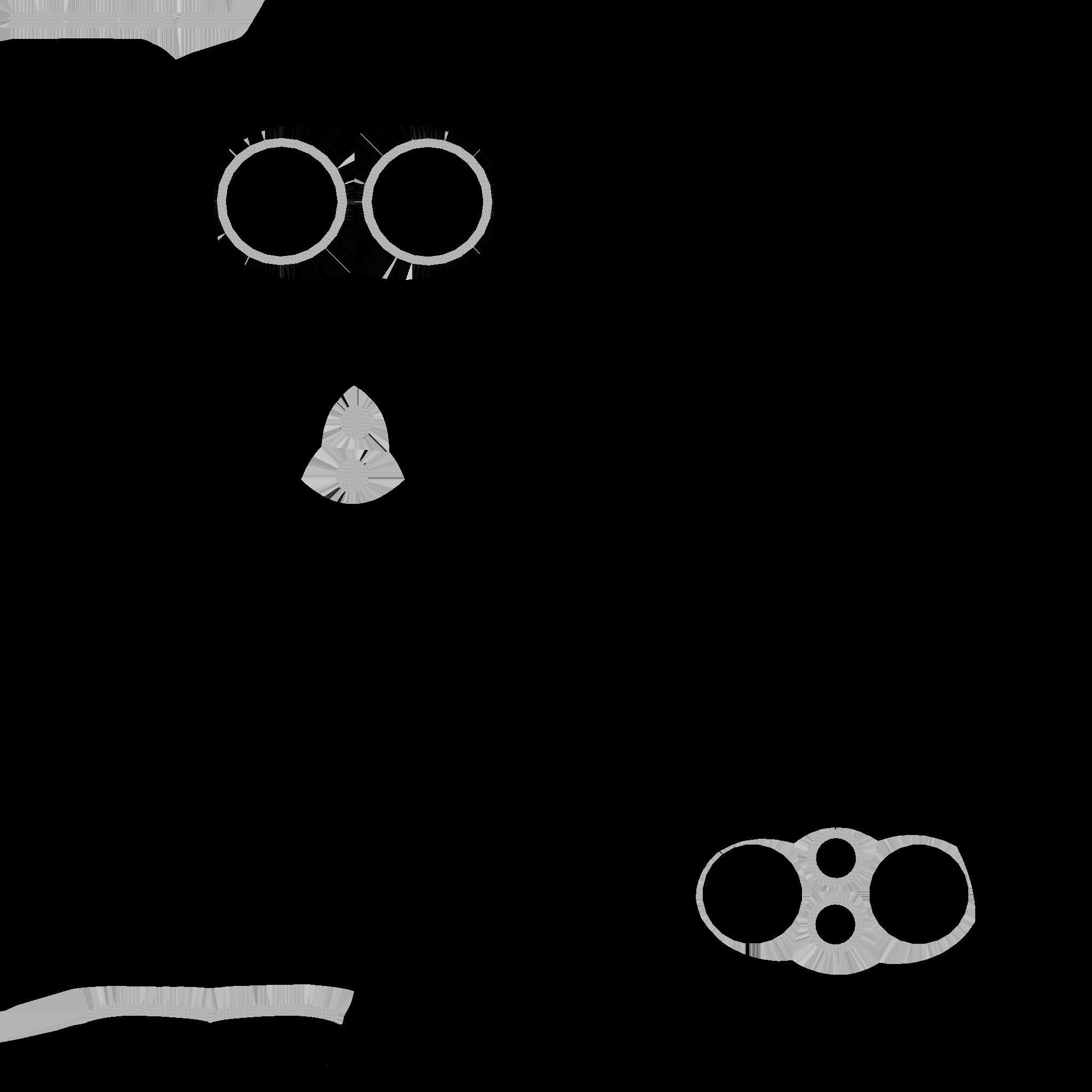 Astronaut Helmet 01 - SpaceX - Character Design Fashion Low-poly 3D model_16