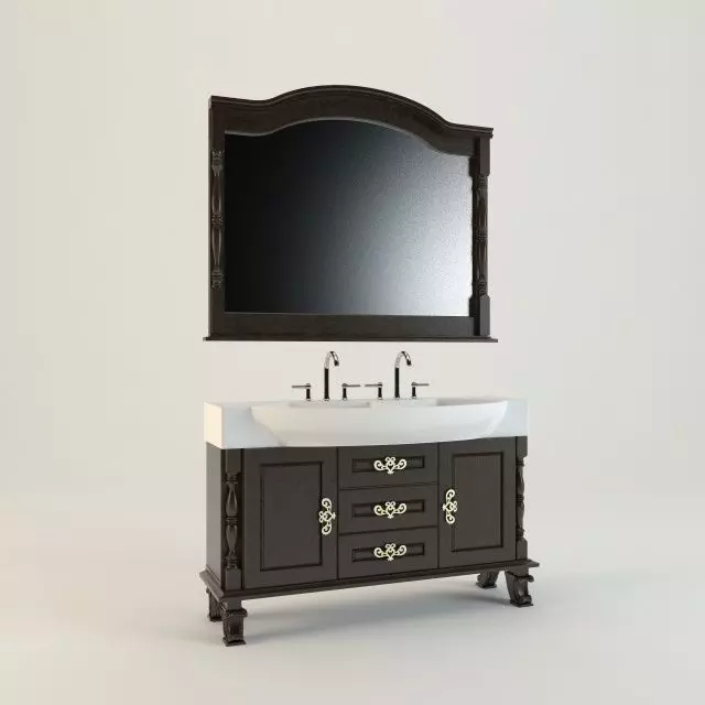 sink China 3D model_0