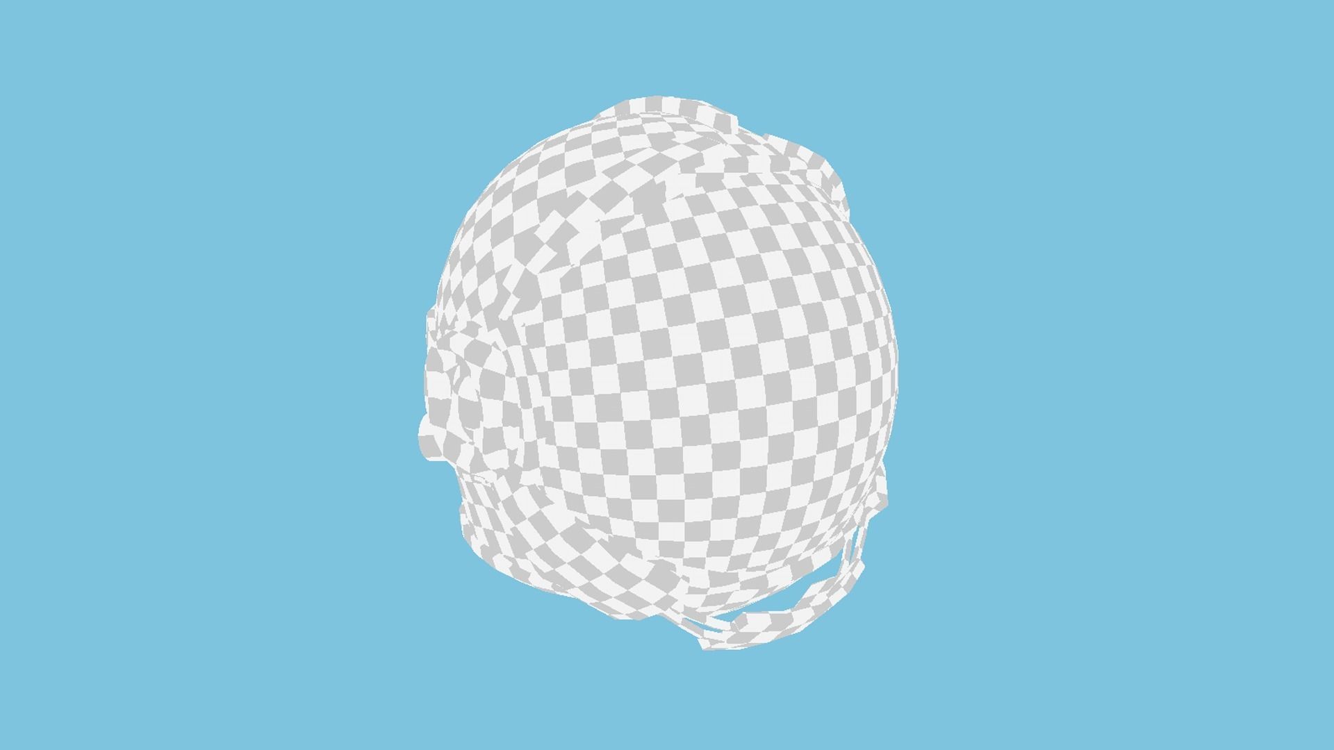 Astronaut Helmet 05 - Green Gold - Character Design Fashion Low-poly 3D model_14