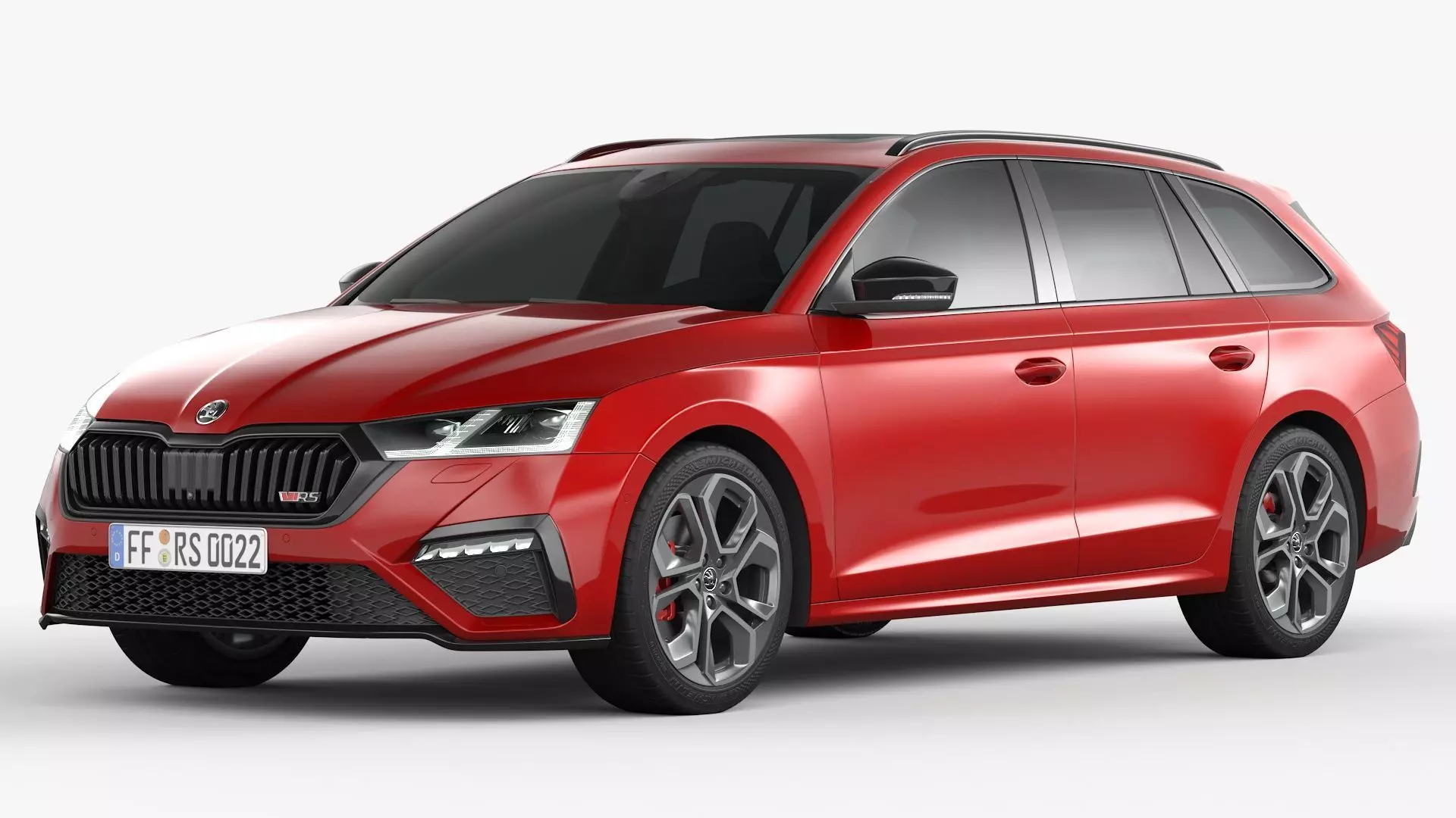 Skoda Octavia RS Combi 2020 3D model_0