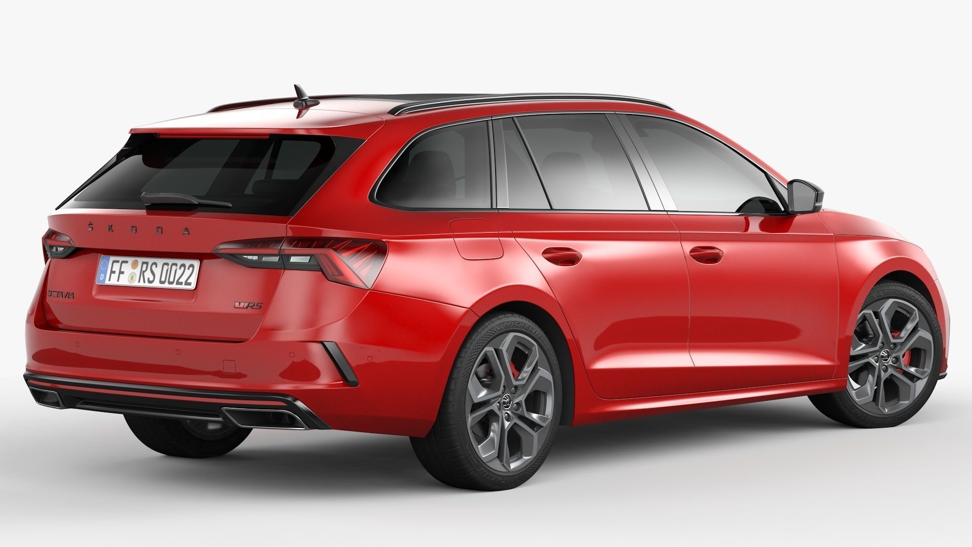 Skoda Octavia RS Combi 2020 3D model_3