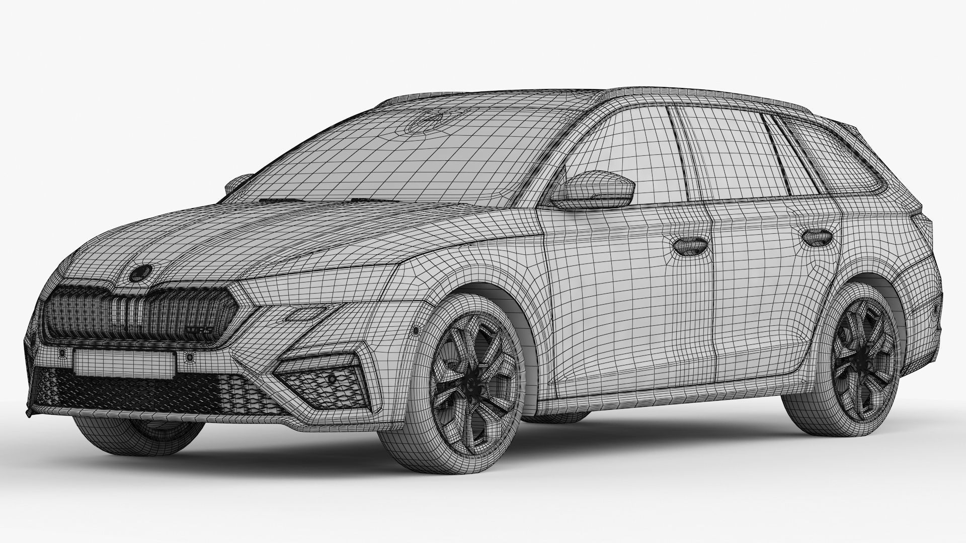 Skoda Octavia RS Combi 2020 3D model_20