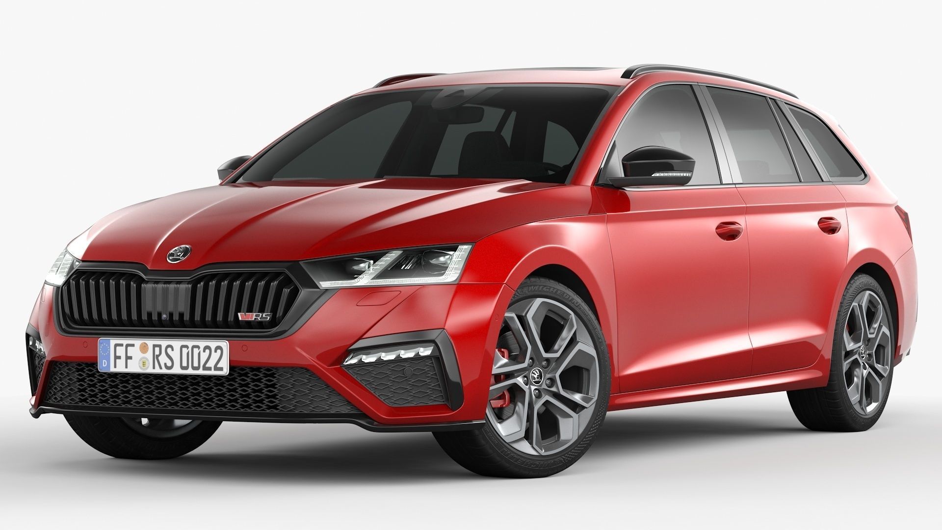Skoda Octavia RS Combi 2020 3D model_2