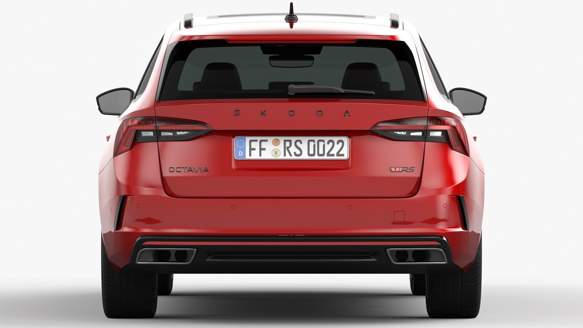Skoda Octavia RS Combi 2020 3D model_10