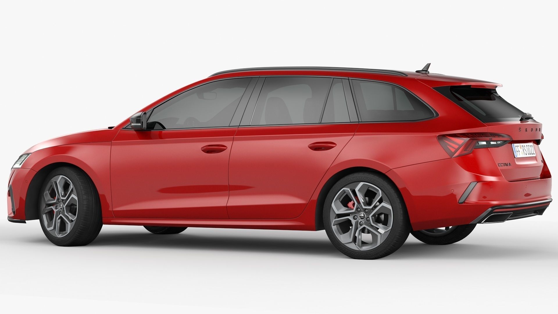 Skoda Octavia RS Combi 2020 3D model_7
