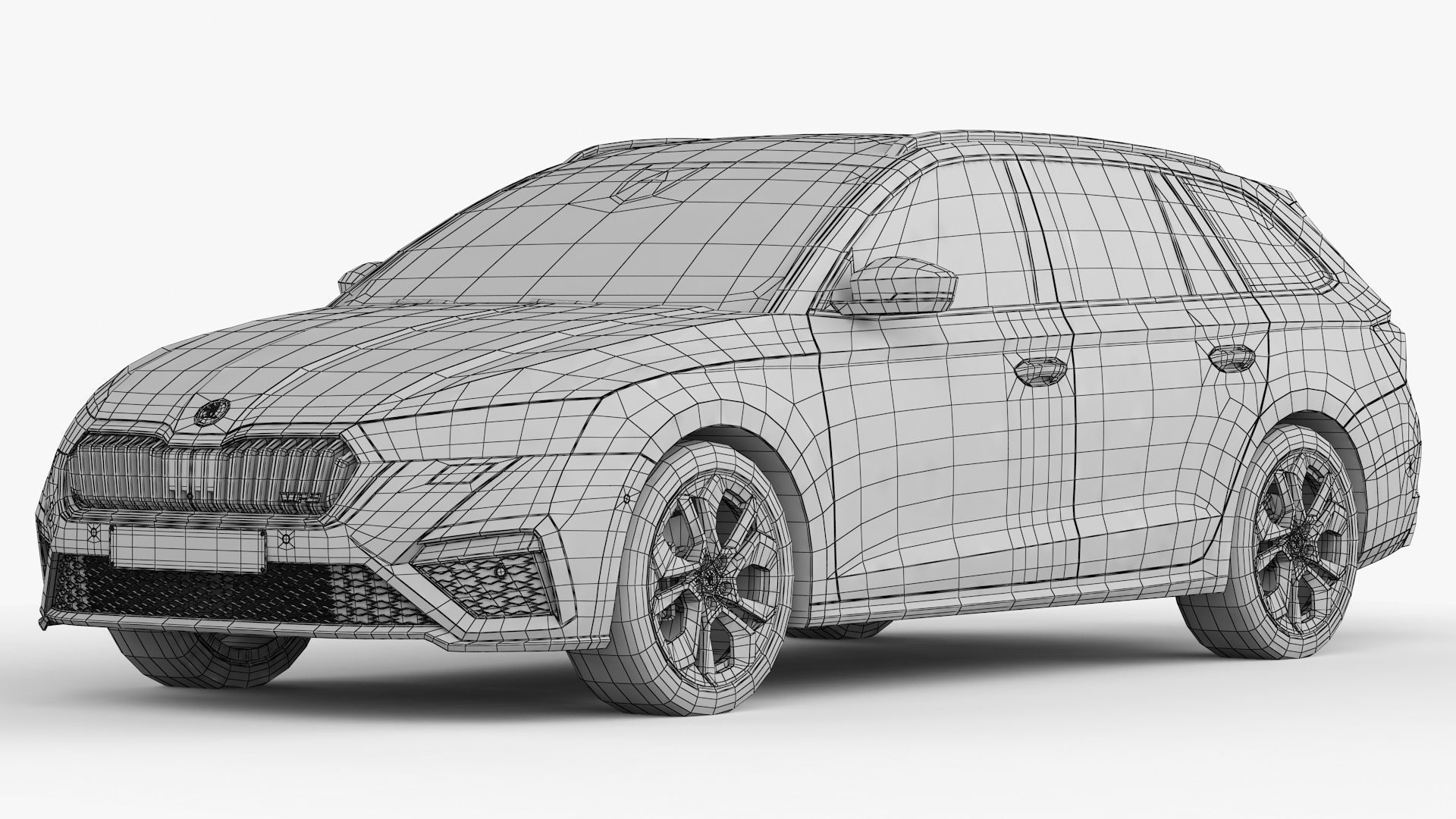 Skoda Octavia RS Combi 2020 3D model_19