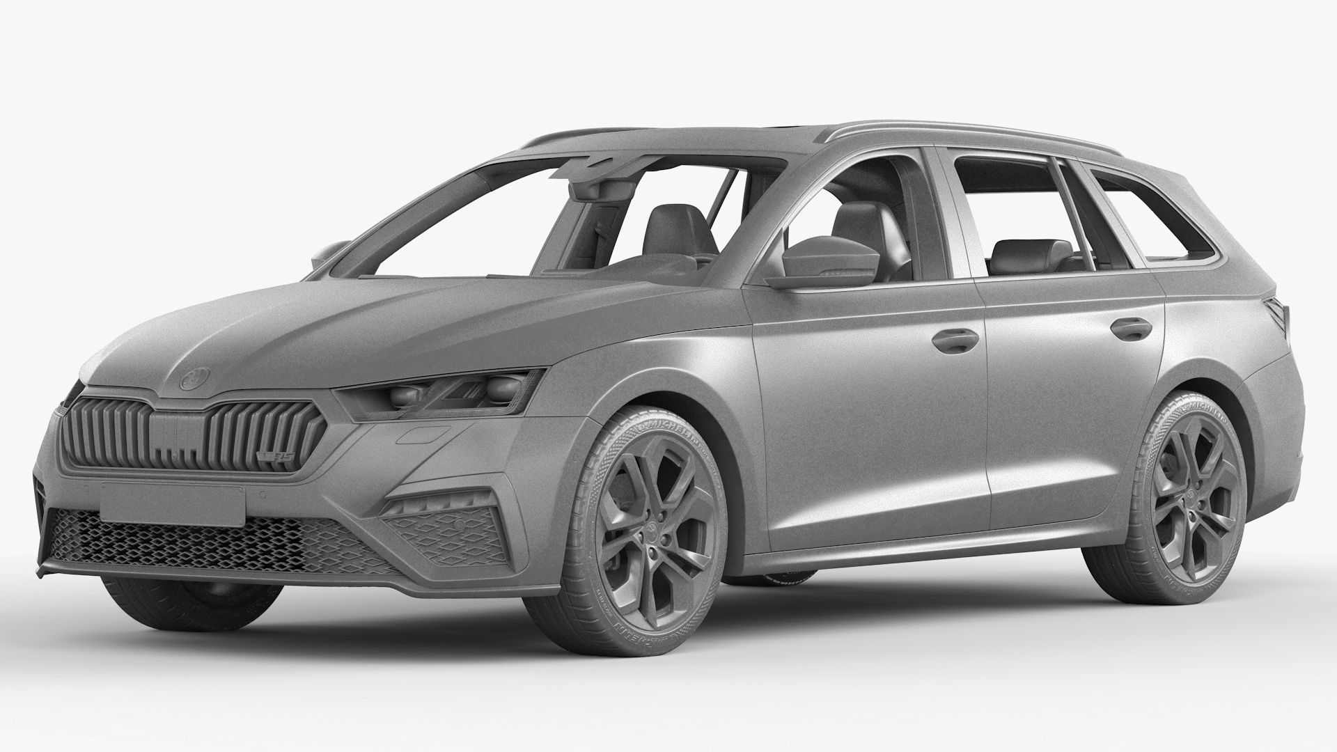 Skoda Octavia RS Combi 2020 3D model_17