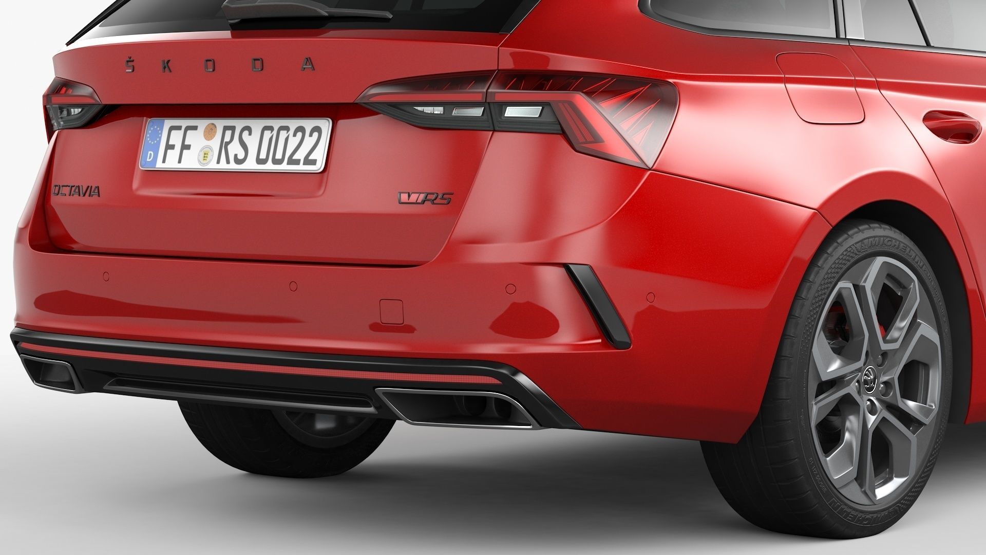 Skoda Octavia RS Combi 2020 3D model_4