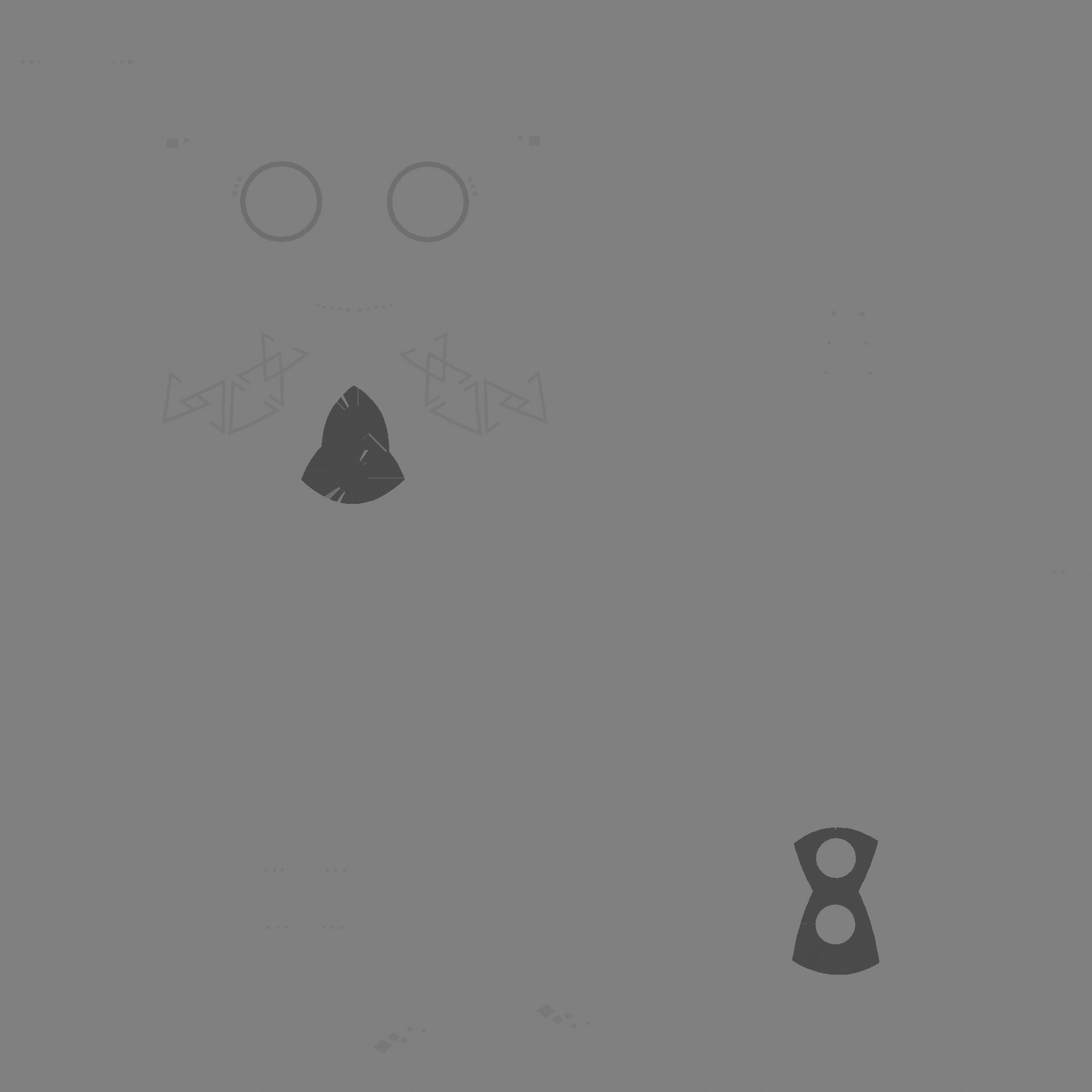 Astronaut Helmet 07 - Full Black - Character Design Fashion Low-poly 3D model_18