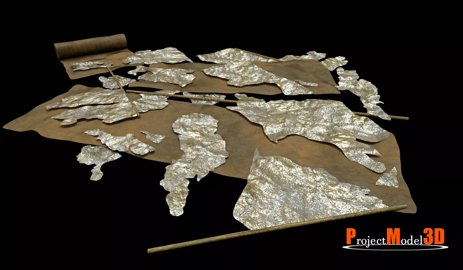 Debris Version 001 3D model_0