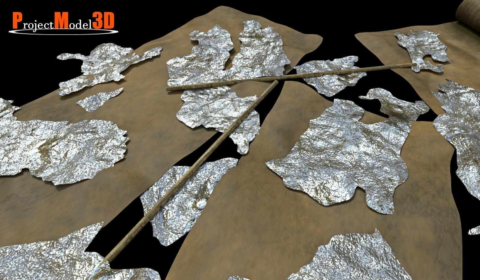 Debris Version 001 3D model_8